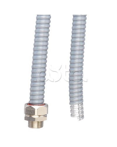 Металлорукав DN 40мм в гладкой EVA изоляции, Dвн 40,0 мм, Dнар 48,0, IP66, (607E040 DKC) в Чебоксарах Металлорукав Pintop.ru