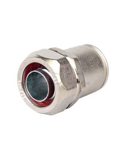 Муфта металлорукав DN 40-жесткая труба д.40мм, IP66/IP67, никелированная латунь DKC 6117-40 в Чебоксарах Повороты, муфты, тройники Pintop.ru