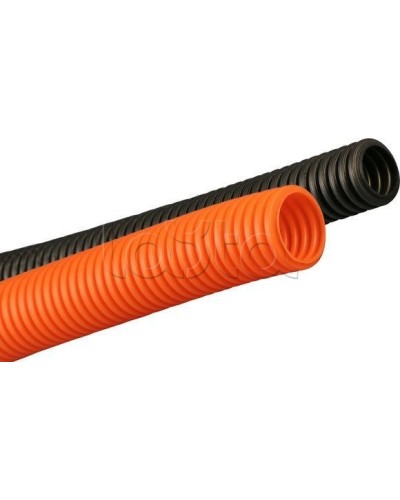 Труба гофрированая ПНД 16 мм с зондом тяжёлая DKC 71516 (100 м) в Чебоксарах Труба гофрированная Pintop.ru