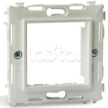 Каркас на 2 модуля (одноместный), черный RAL 9005 DKC (75020N)