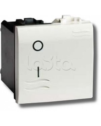 Выключатель двухполюсный белый 2 мод в Чебоксарах Аксессуары для стоек и шкафов Pintop.ru