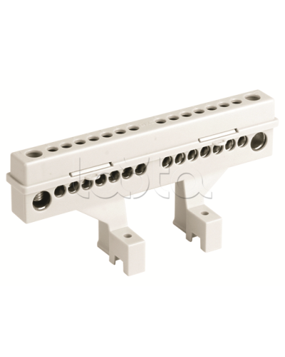 Блок клеммный усиленный 2x8 DKC 87308 в Чебоксарах Полки для шкафов и стоек Pintop.ru