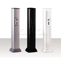 Колонна алюминевая 0,71 м, цвет черный DKC 09593