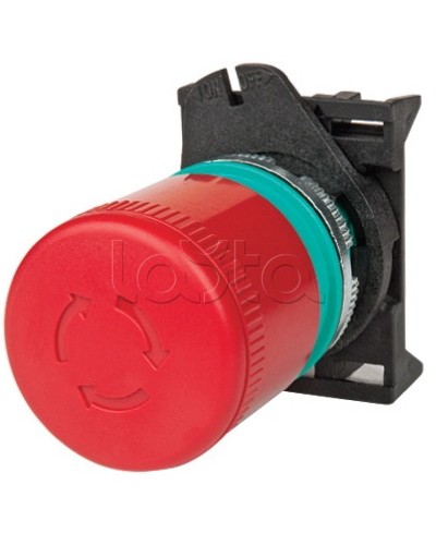 Кнопка аварийная грибовидная поворотная д.40 DKC ABHT1C4N в Чебоксарах Крепежные изделия Pintop.ru