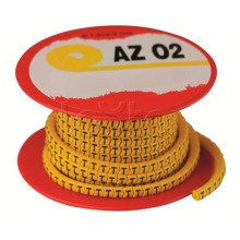 Колечко маркировочное C, 4-8мм. черное на желтом DKC AZS4CCBY