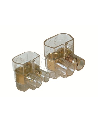 Колодка клеммная соединительная 2х4 мм DKC B42 в Чебоксарах Клеммные колодки Pintop.ru