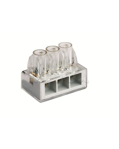 Колодка клеммная соединительная 3х4.5 мм. DKC B63 в Чебоксарах Клеммные колодки Pintop.ru