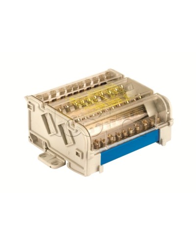 Колодка клеммная распределительная 2p 5х6/2х7,5 мм DKC BD10072 в Чебоксарах Клеммные колодки Pintop.ru