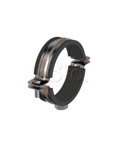 Хомут для средних нагрузок 1, c изоляцией DKC BHT2100 в Чебоксарах Стяжки-хомуты Pintop.ru