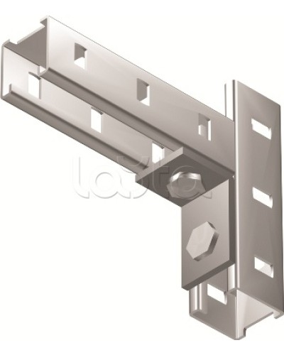 Уголок крепежный одиночный горячеоцинкованный DKC BMC1011HDZ в Чебоксарах Аксессуары для лотков Pintop.ru