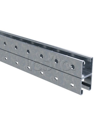 Профиль С-образный двойной 41х21, L400, толщ. 2.5 мм DKC BPD2104 в Чебоксарах Аксессуары для кабель-канала Pintop.ru