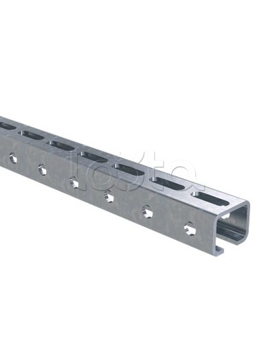 C-профиль 51х40х4 L1000 горячеоцинкованный DKC BPM5110HDZ в Чебоксарах Аксессуары для стоек и шкафов Pintop.ru