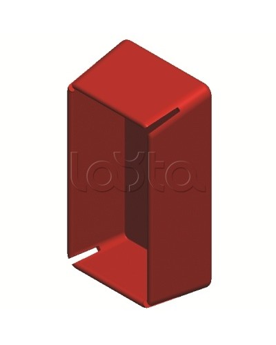 Заглушка торцевая для двойного профиля LAS DKC BPO4182 в Чебоксарах Аксессуары для лотков Pintop.ru