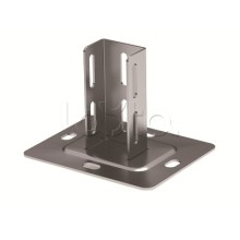 Крепление к потолку для двойного С-образного профиля 41х41, горячеоцинкованное DKC BSF8202HDZ