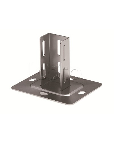 Крепление к потолку для двойного С-образного профиля 41х41, горячеоцинкованное DKC BSF8202HDZ в Чебоксарах Крепежные изделия Pintop.ru