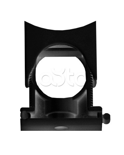 Держатель с крышкой DN10-17мм, полиамид,чёрный DKC (PASW1017N) в Чебоксарах Держатели, клипсы, скобы Pintop.ru