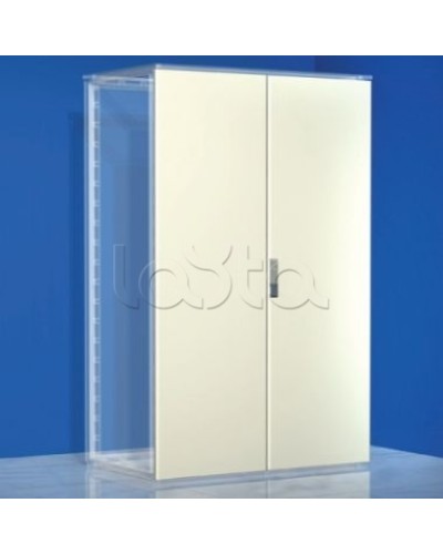 Дверь сплошная, двустворчатая, для шкафов DAE/CQE, 1800 x 800 мм DKC R5CPE1881 в Чебоксарах Аксессуары для стоек и шкафов Pintop.ru