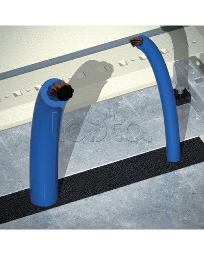 Уплотнитель для ввода кабеля, для шкафов DAE/CQE шириной 400 мм DKC R5FPC400 в Чебоксарах Аксессуары для лотков Pintop.ru