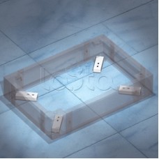 Комплект пластин для фиксации цоколя к полу DKC R5KFP01