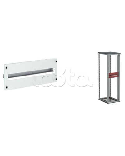 Панель секционная, для модулей, 48 (2x24) модулей, В=400мм, Ш=600мм DKC R5PI541 в Чебоксарах Аксессуары для стоек и шкафов Pintop.ru