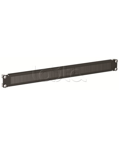 Ввод кабельный с щеточным буртиком 19, 1U DKC (R5SPZ191HE) в Чебоксарах Аксессуары для стоек и шкафов Pintop.ru