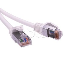 Патч-корд экранированный CAT5E F/UTP 4х2, LSZH, белый, 0.5м DKC RN5EFU4505WH