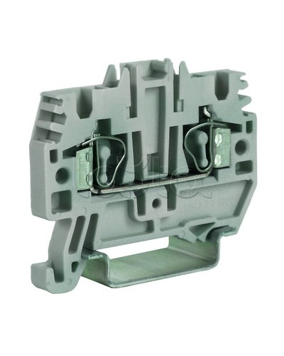 Зажим серый 6 кв.мм DKC ZHM320GR в Чебоксарах Держатели, клипсы, скобы Pintop.ru