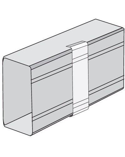 Накладка на стык крышки GAN 40 DKC 00884 в Чебоксарах Аксессуары для кабель-канала Pintop.ru