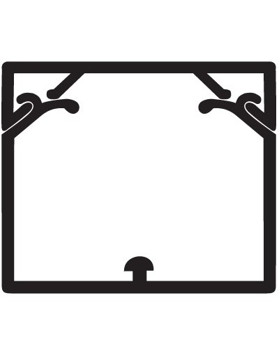 Кабель-канал 60x40 с крышкой с направляющими для установки разделителей TA-GN DKC 01780 в Чебоксарах Кабель-канал Pintop.ru