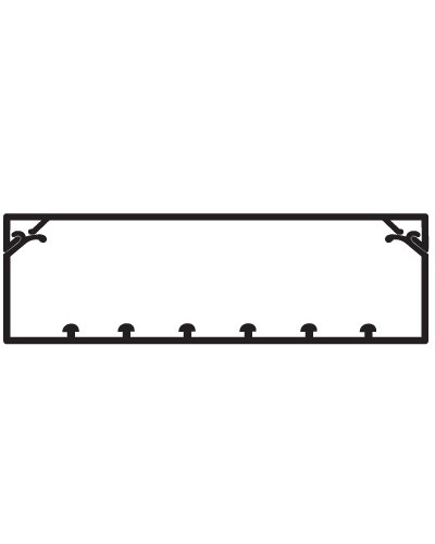 Короб с крышкой с направляющими для установки разделителей TA-GN 200x60 мм DKC 01789 в Чебоксарах Кабель-канал Pintop.ru