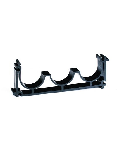 Держатель расстояния тройной (кластер) для двустенных труб д.63 мм DKC 025063 в Чебоксарах Держатели, клипсы, скобы Pintop.ru