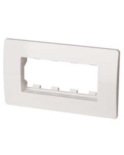 Каркас в сборе с рамкой под 2 модуля VIVA (для монтажа ЭУИ в коробки код 10123) DKC 10242 в Чебоксарах Аксессуары для кабель-канала Pintop.ru