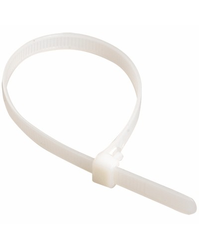 Хомут-стяжка нейлоновый, стандартный P6.6 4.5x160 белый DKC 25211 (100 шт/уп) в Чебоксарах Стяжки-хомуты Pintop.ru