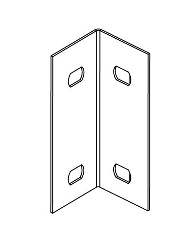 Уголок опорный FR TC/RRC/RRD/RRS на H 50 DKC 30199 в Чебоксарах Аксессуары для лотков Pintop.ru