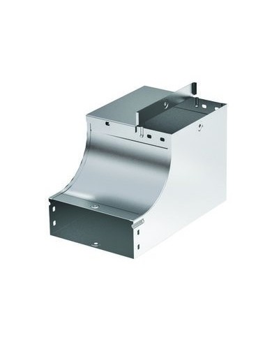 Угол CSSS 90 вертикальный внутр. переходник лев. осн. 600 в комплекте с крепежными элементами и соединительным в Чебоксарах Аксессуары для лотков Pintop.ru