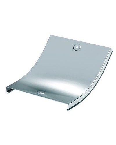 Крышка CS 90 на угол вертикальный внутр. 90° осн.80, цинк-ламельная DKC (38201ZL) в Чебоксарах Аксессуары для лотков Pintop.ru