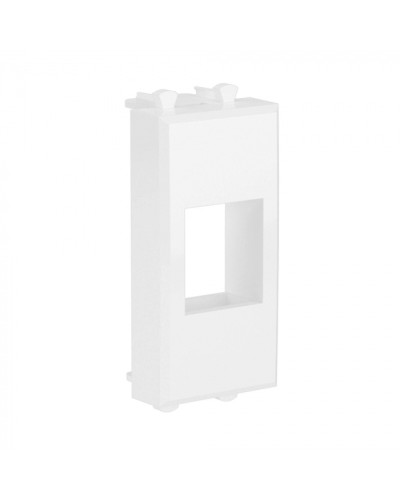 Адаптер без шторки для Keystone Белое облако Avanti, 1 мод DKC 4400211 в Чебоксарах Аксессуары для стоек и шкафов Pintop.ru