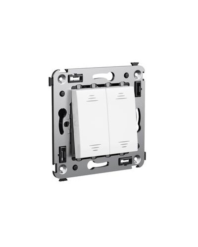 Диммер кнопочный в стену, Avanti, Белое облако DKC 4400343 в Чебоксарах Аксессуары для стоек и шкафов Pintop.ru