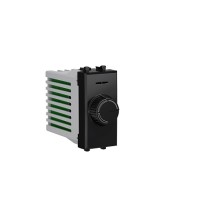 Диммер поворотный "Черный квадрат", "Avanti", 16A, 1 мод. DKC 4402131