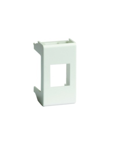 Адаптер для keystone, VIVA, 1 мод, цвет серый DKC 45107 в Чебоксарах Аксессуары для стоек и шкафов Pintop.ru