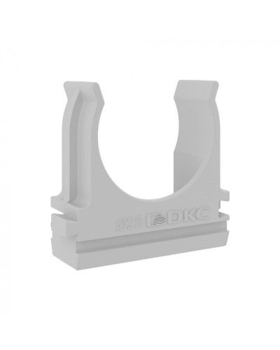 Держатель с защелкой, д.25мм DKC (51025R) в Чебоксарах Держатели, клипсы, скобы Pintop.ru