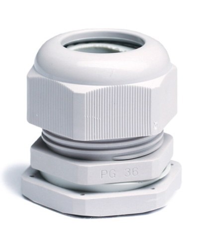 Зажим кабельный с контргайкой, IP68, PG7, д.3 - 6.5 мм DKC 52500 в Чебоксарах Клеммные колодки Pintop.ru