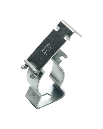 Держатель с крышкой быстрой фиксации 32мм 6044-A40 DKC в Чебоксарах Держатели, клипсы, скобы Pintop.ru