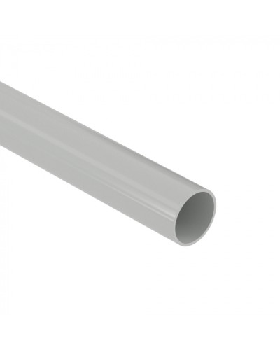 Труба ПВХ жёсткая гладкая д.32мм, тяжёлая, 2м, цвет серый DKC (62532) в Чебоксарах Гладкая труба Pintop.ru