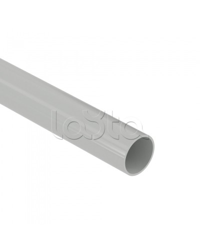 Труба глад. ПВХ 40 мм 3 м жесткая атмосферостойкая серый (30 м) DKC (63940UF) в Чебоксарах Гладкая труба Pintop.ru