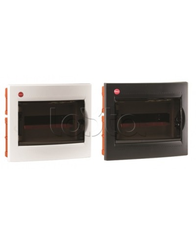 Щиток встраив.с двер.12мод.,IP41,бел., с клем.блок.1х87512 и замком DKC (81912) в Чебоксарах Распределительные коробки Pintop.ru