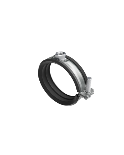 Хомут быстрой фиксации с изоляцией с гайкой М8 для труб d 1 3/4 DKC BHL21134 в Чебоксарах Аксессуары для кабель-канала Pintop.ru