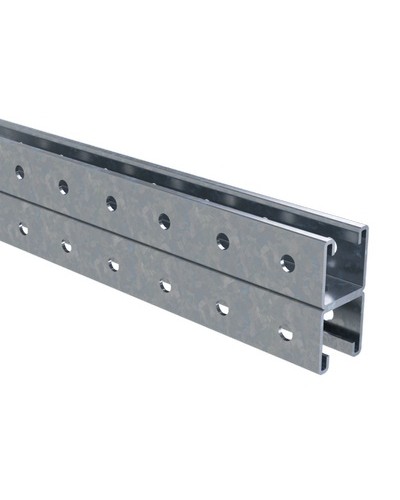 Профиль С-образный двойной 41х41, L6000, толщ.2,5 мм, горячеоцинкованный DKC BPD4160HDZ в Чебоксарах Аксессуары для кабель-канала Pintop.ru