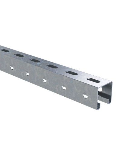 С-образный профиль 41х41, L500, толщ.1,5 мм горячеоцинкованный DKC BPL4105HDZ в Чебоксарах Аксессуары для лотков Pintop.ru