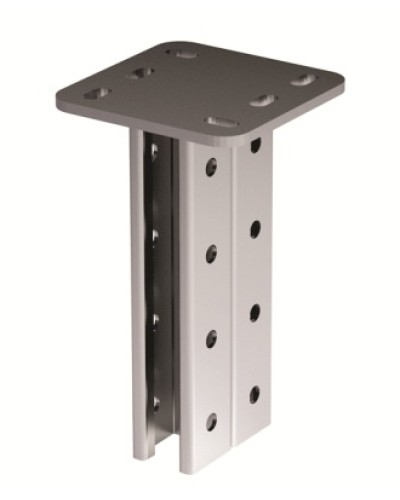 Подвес вертикальный двойной 41х41, L1800 мм, горячеоцинкованный DKC BSD4118HDZ в Чебоксарах Аксессуары для кабель-канала Pintop.ru